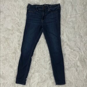 Hollister Blue Skinny Jeans Classic Denim